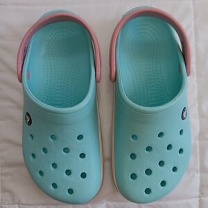 Croc Shoes Blue/Pink